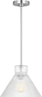 Liouet Medium Pendant in Brushed Nickel