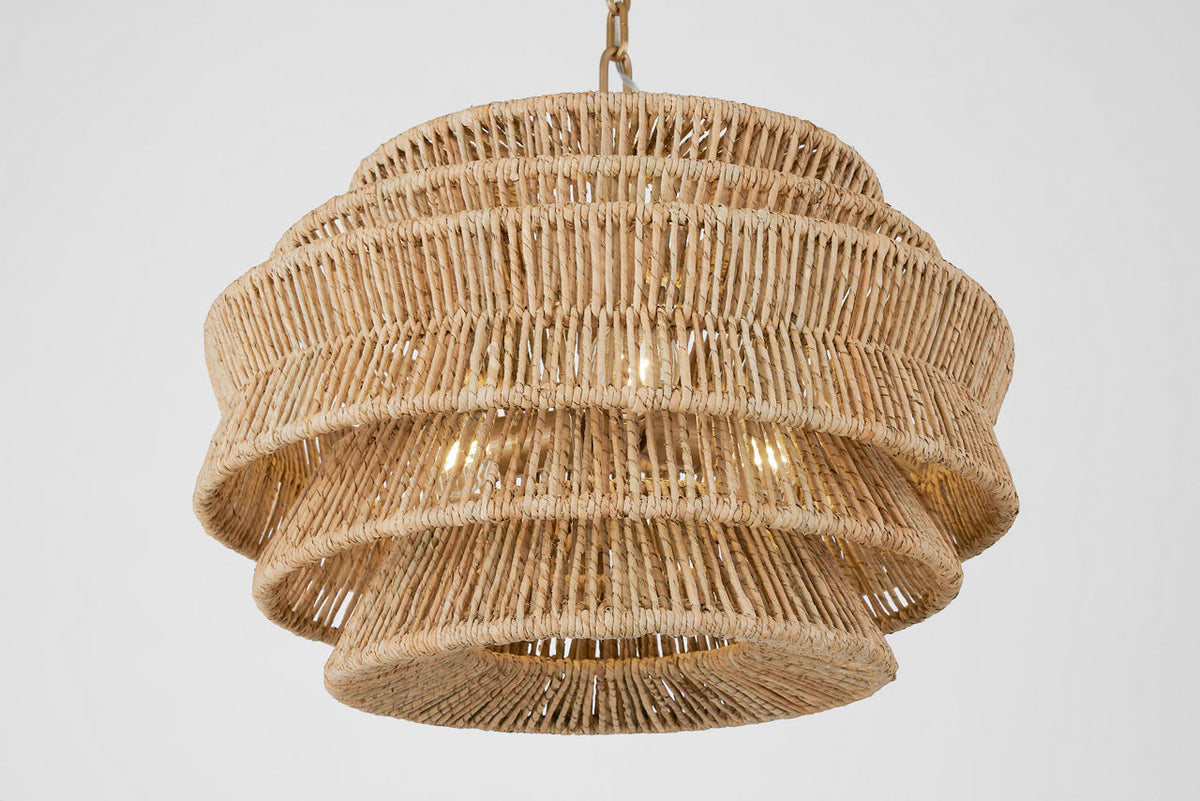 Antigua Small Drum Chandelier by Visual Comfort - view 4