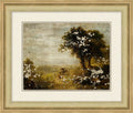 Cattle By The River's Edge wall art by Wendover Art