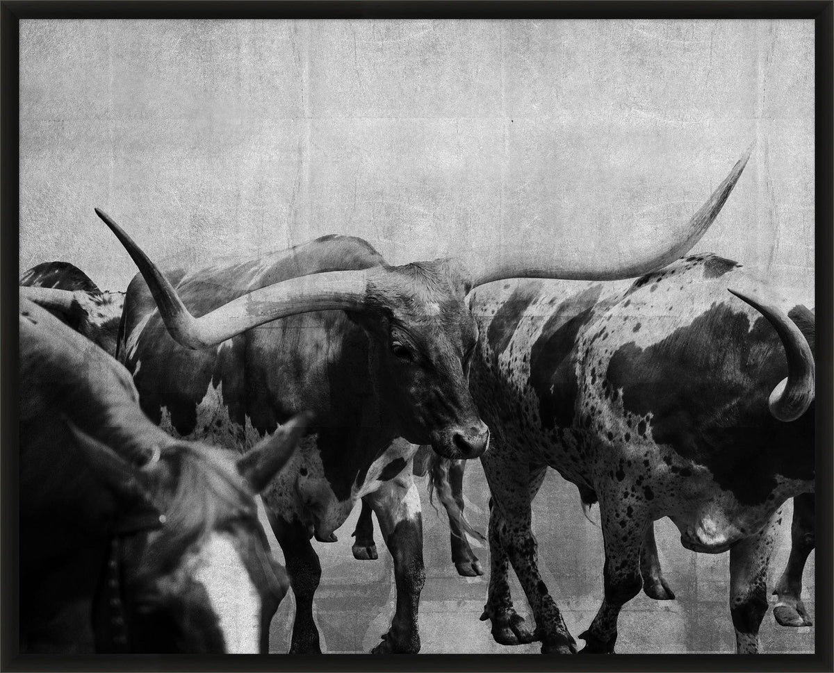 Cattle Call 1 wall art by Wendover Art