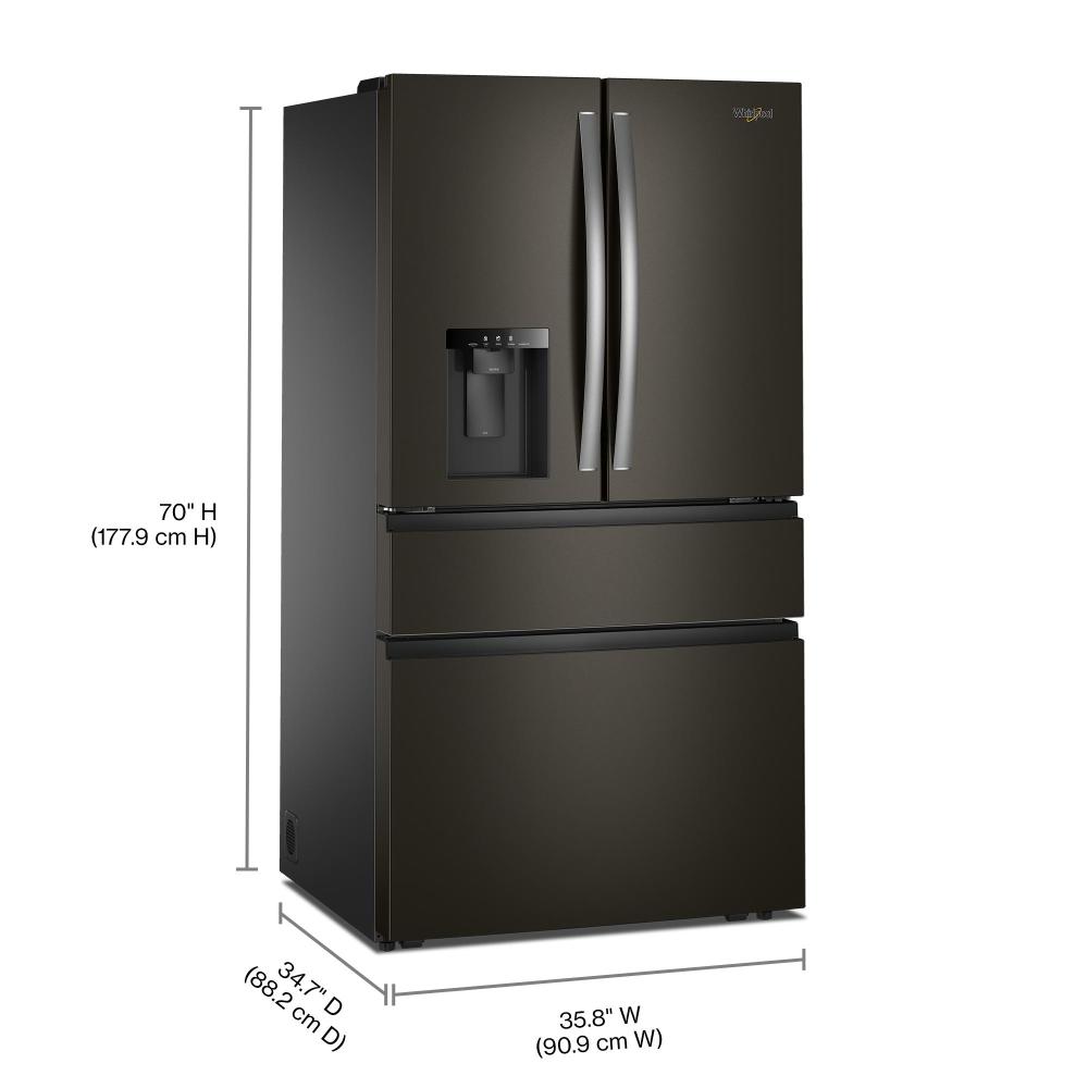 36-Inch Wide French Door Bottom Mount Refrigerator
