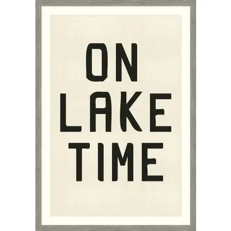 On Lake Time