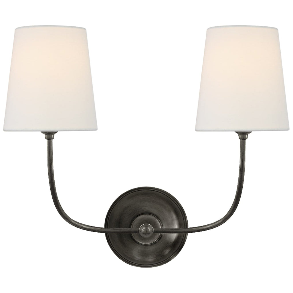 Vendome Double Sconce by Visual Comfort - view 2