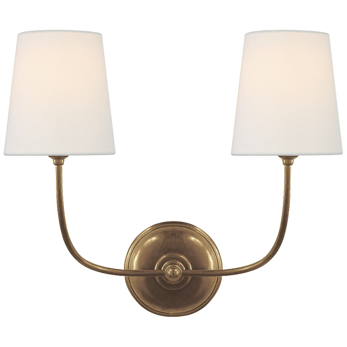 Vendome Double Sconce by Visual Comfort
