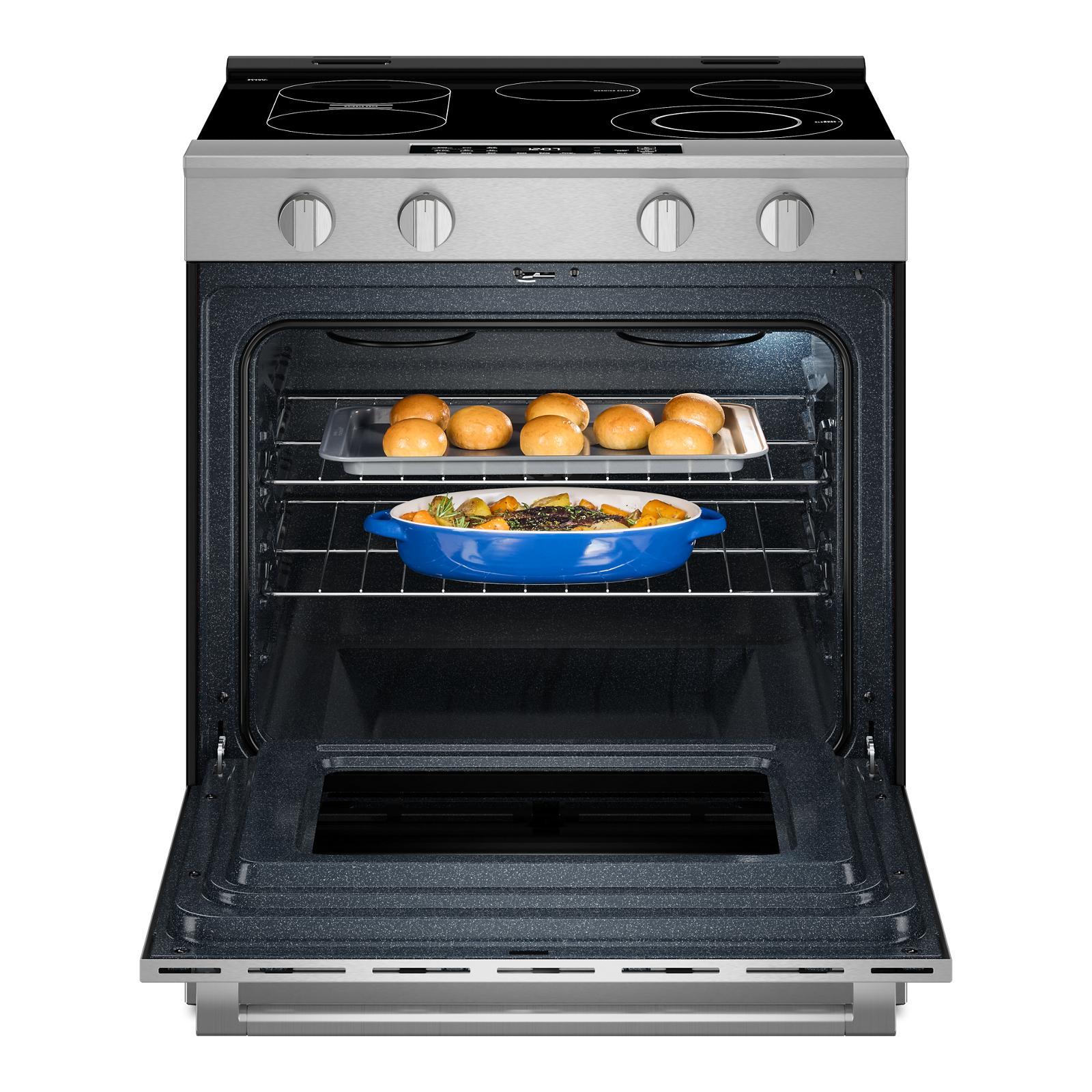 30-Inch Slide-In Electric Range with Grill Mode & Air Fry