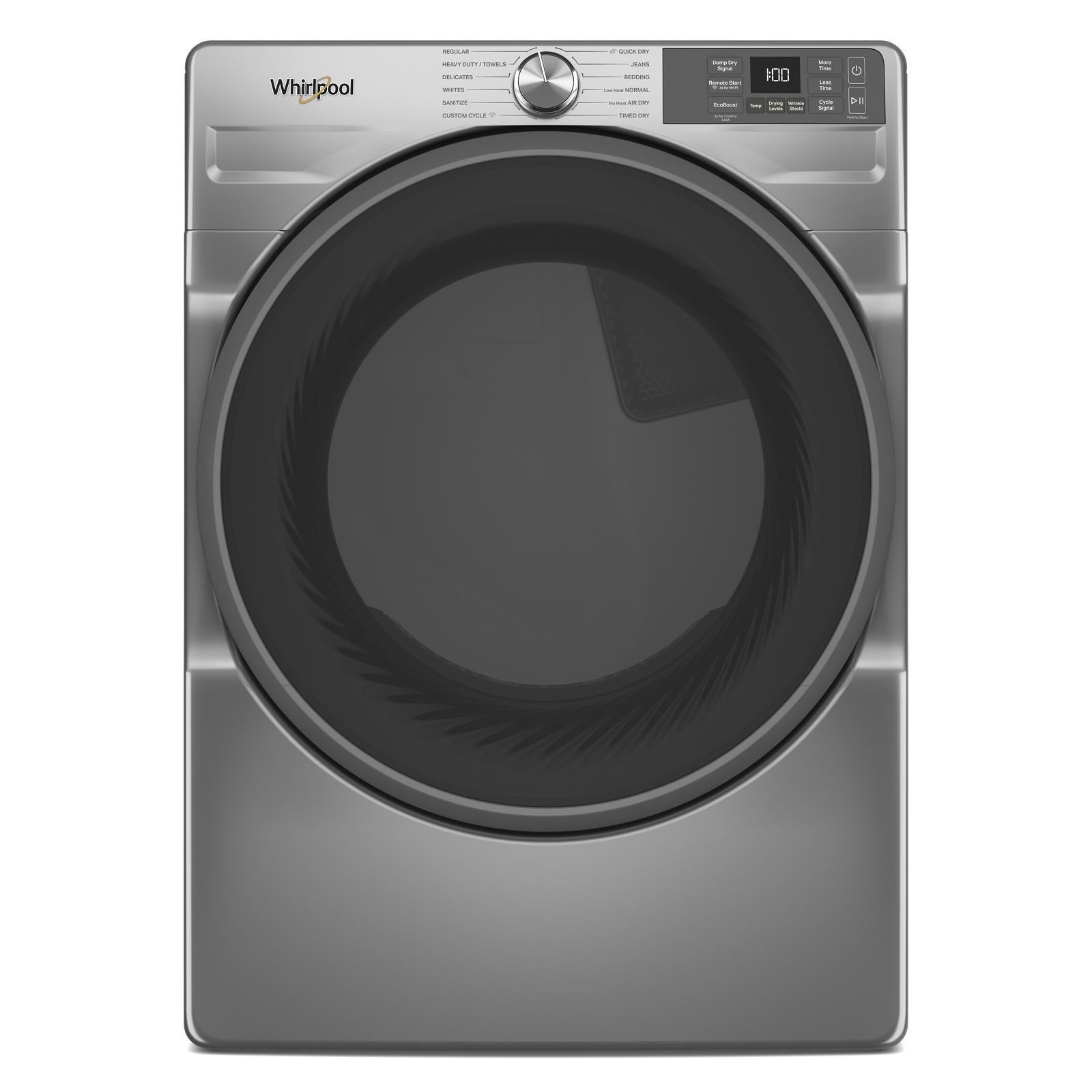 Smart Front Load Electric Dryer with Wrinkle Shield