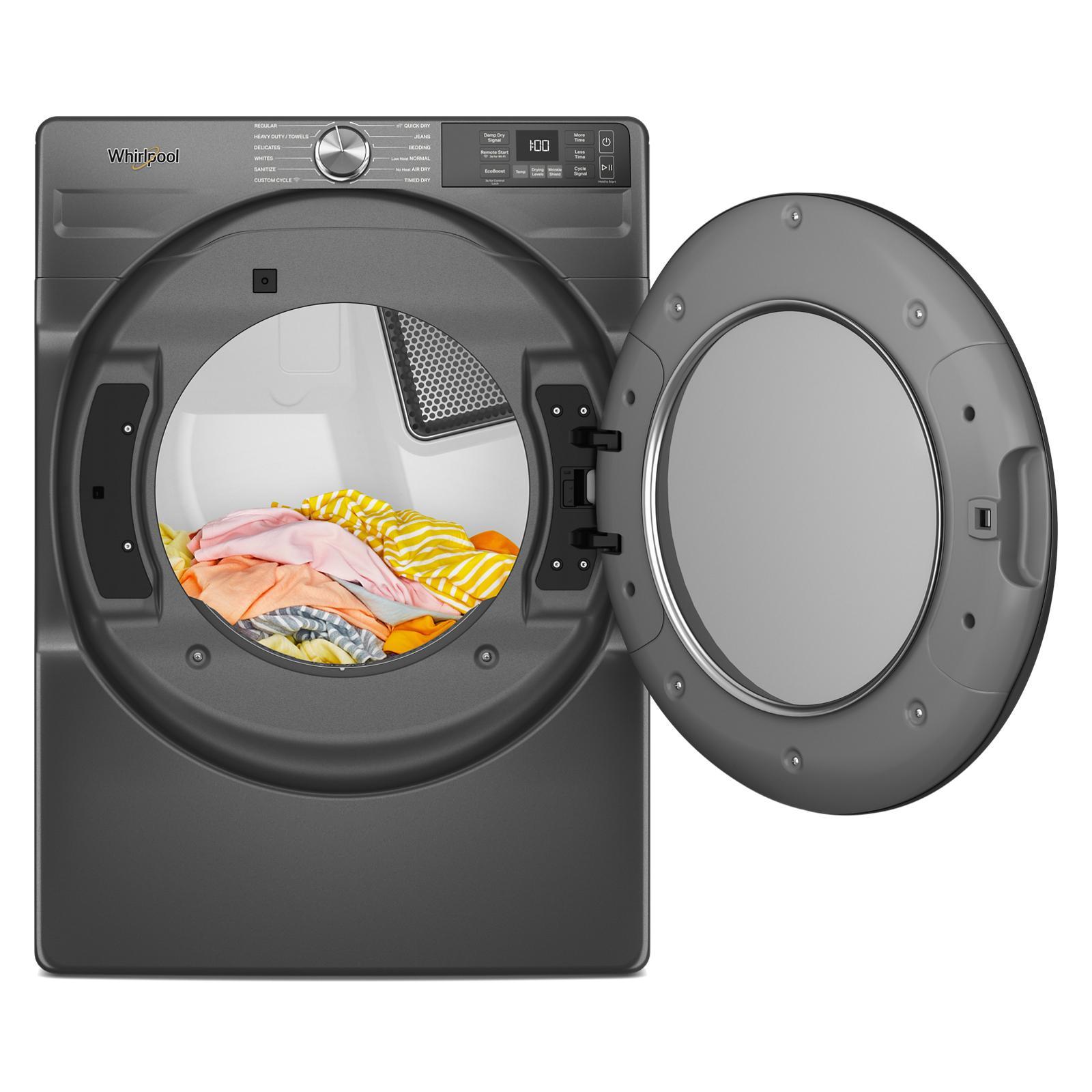 Smart Front Load Electric Dryer with Wrinkle Shield