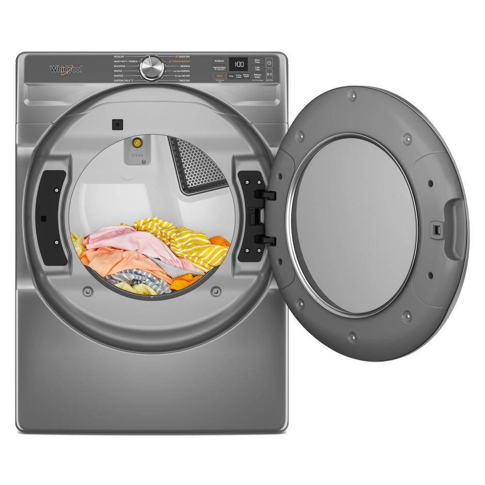 Smart Front Load Electric Dryer with Steam