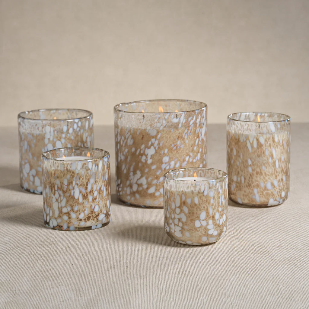 Speckled Lumina Candle Jar