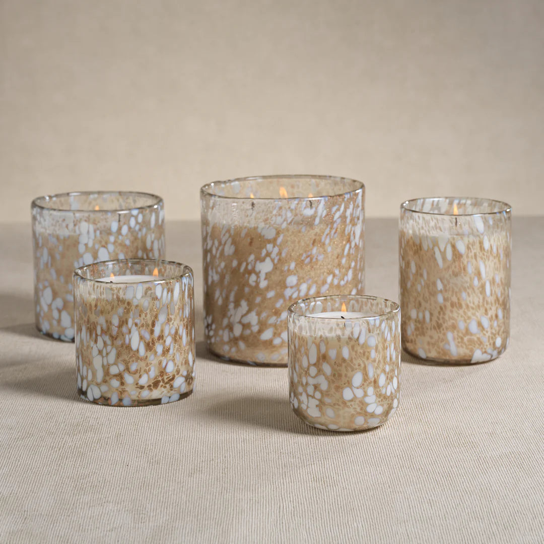 Speckled Lumina Candle Jar