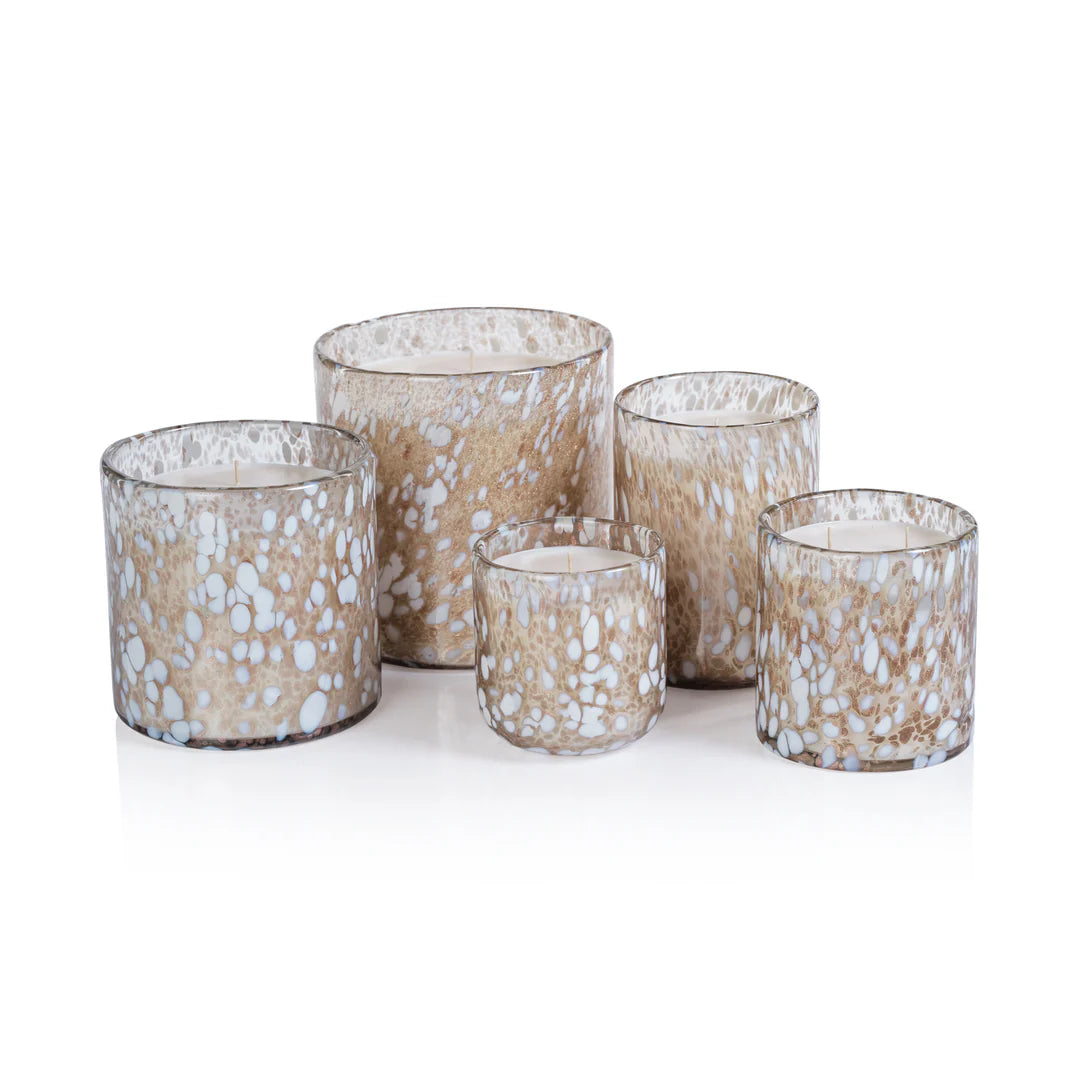 Speckled Lumina Candle Jar