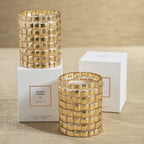 Braided Lumina Scented Candle - Wood Wick