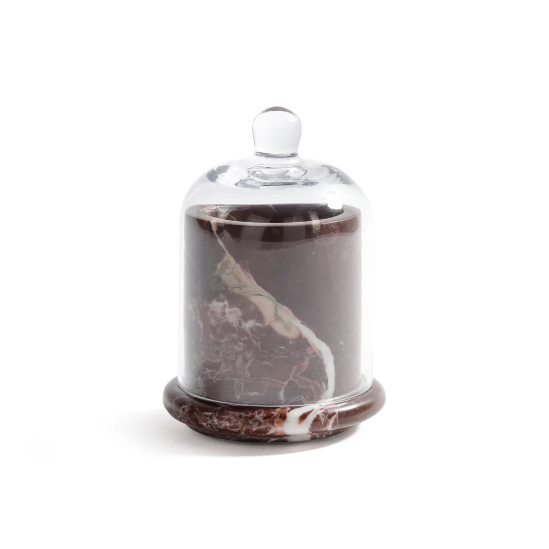 Marbella Scented Candle Jar with Cloche