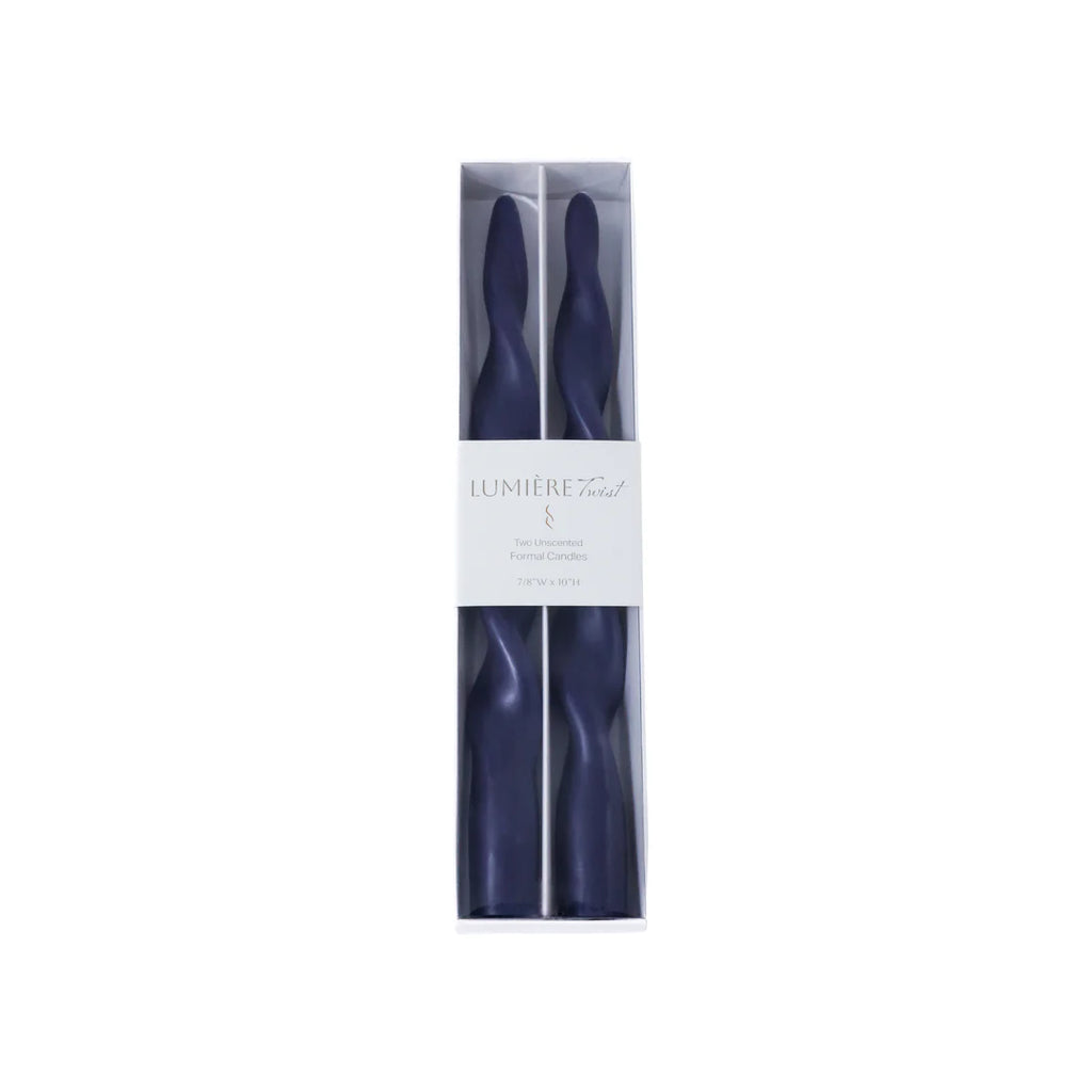 Lumière Twist Formal Candles