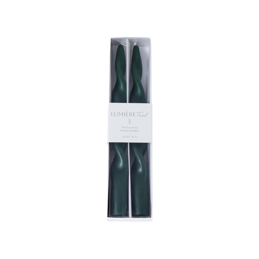 Lumière Twist Formal Candles
