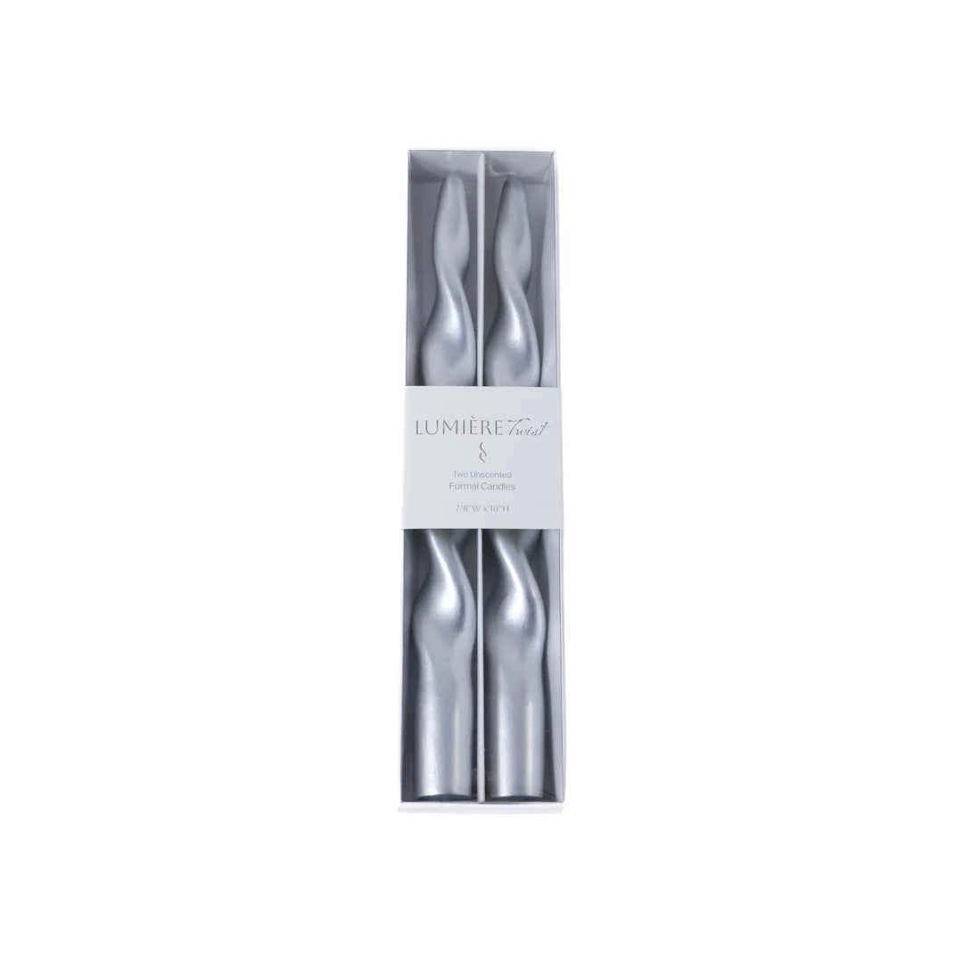 Lumière Twist Formal Candles