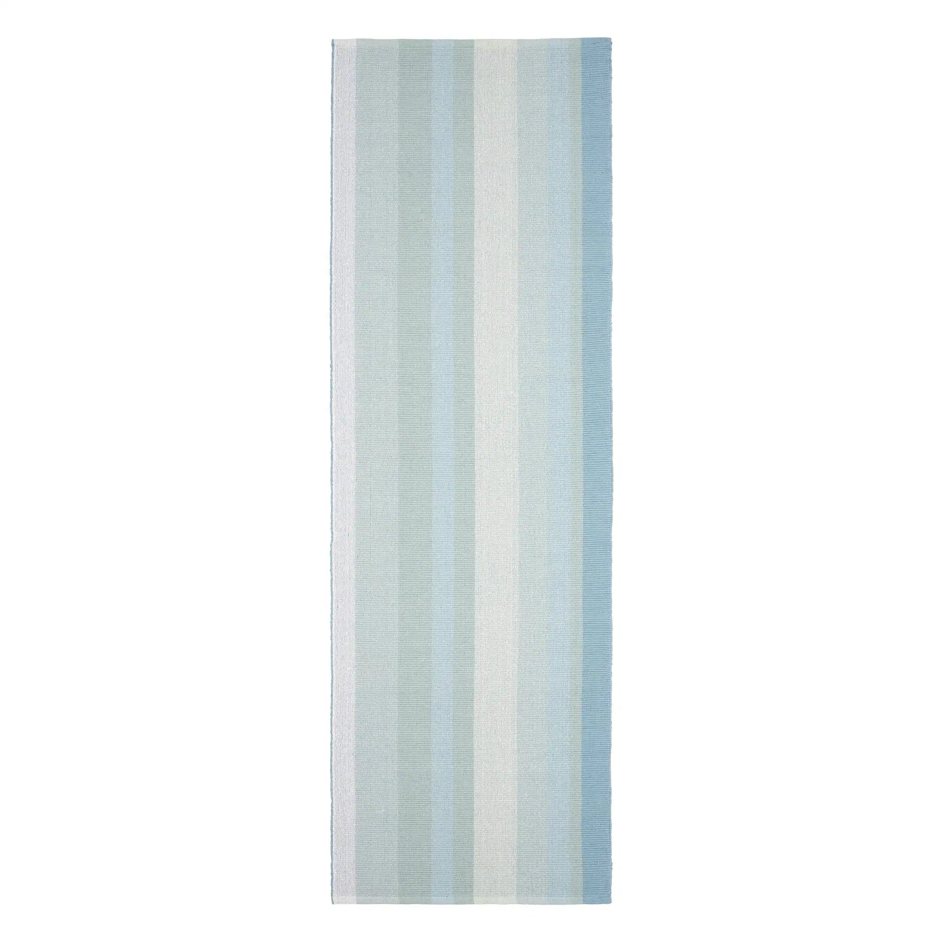 Shore Stripe Handwoven Cotton Rug