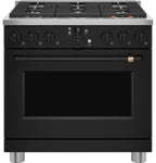 36" Smart Dual-Fuel Range with No-Preheat Air Fry