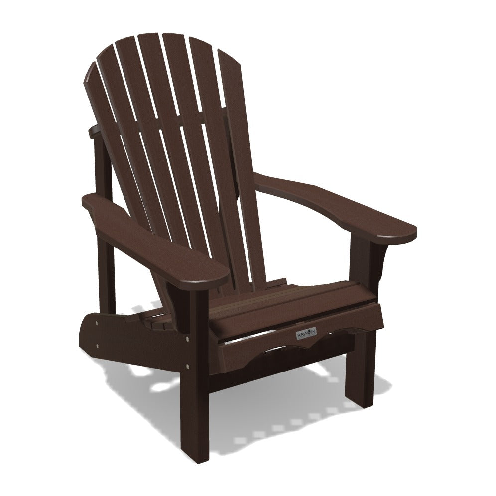 Adirondack Chair Lite in Chocolate