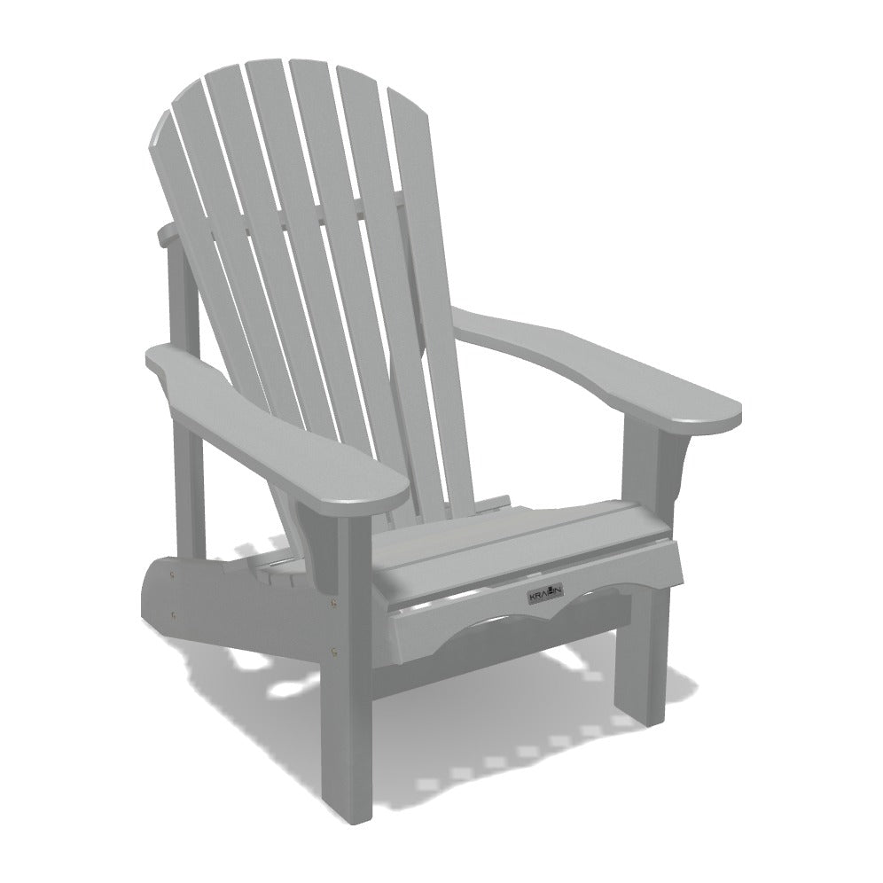 Adirondack Chair Lite in Silver