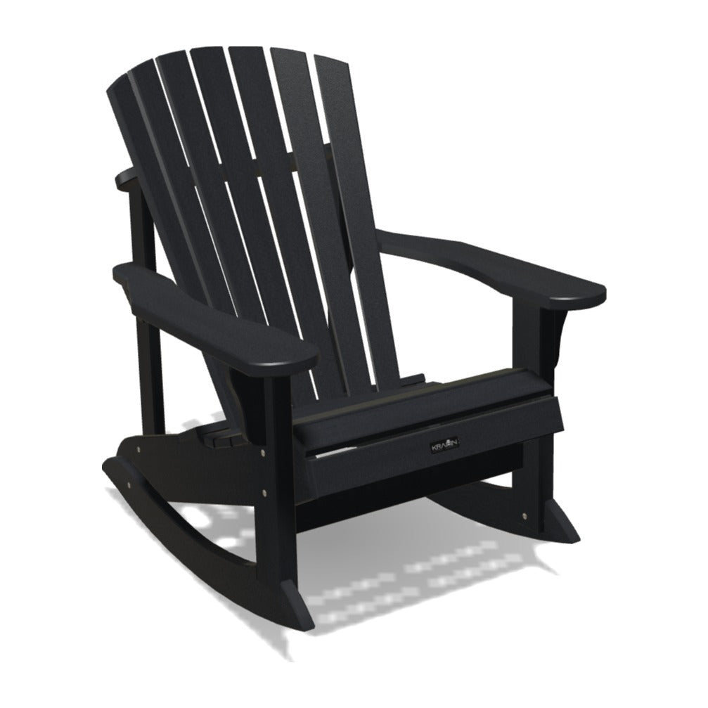 Adirondack Rocker Classic in Black