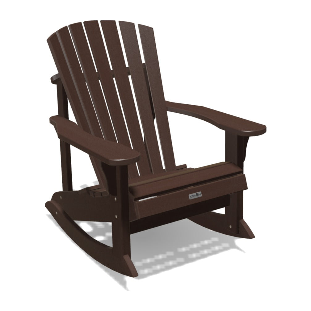 Adirondack Rocker Classic in Chocolate