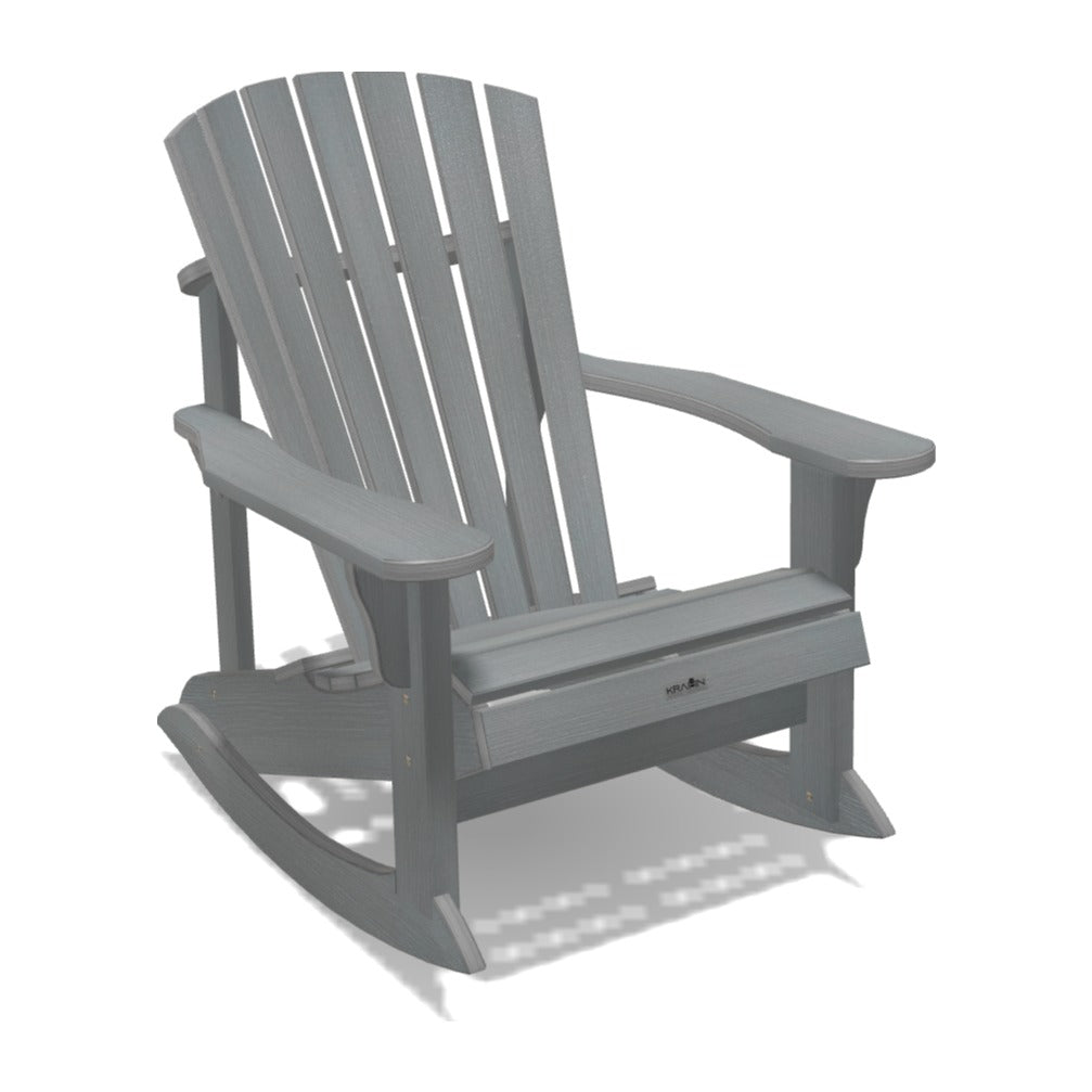 Adirondack Rocker Classic in Driftwood