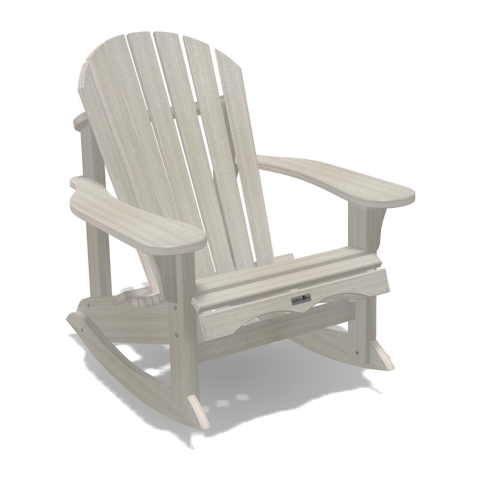 Adirondack Rocker Deluxe in Birchwood