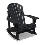 Adirondack Rocker Deluxe in Black
