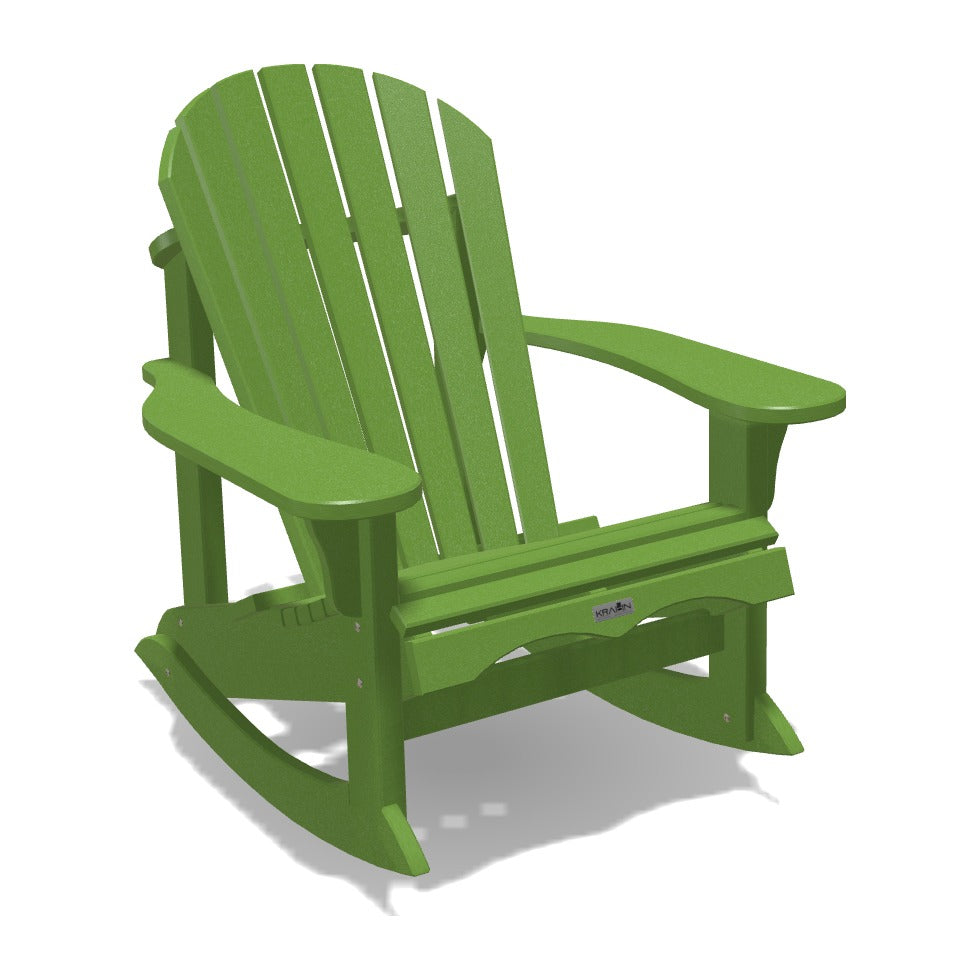 Adirondack Rocker Deluxe in Lime