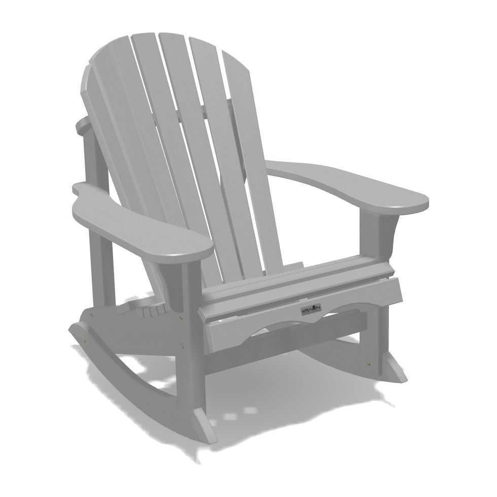 Adirondack Rocker Deluxe in Silver