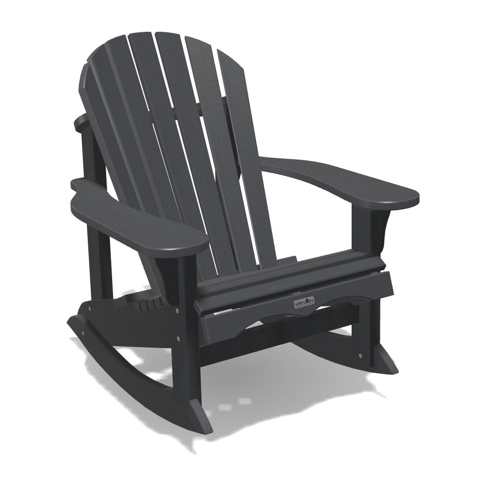 Adirondack Rocker Deluxe in Tungsten
