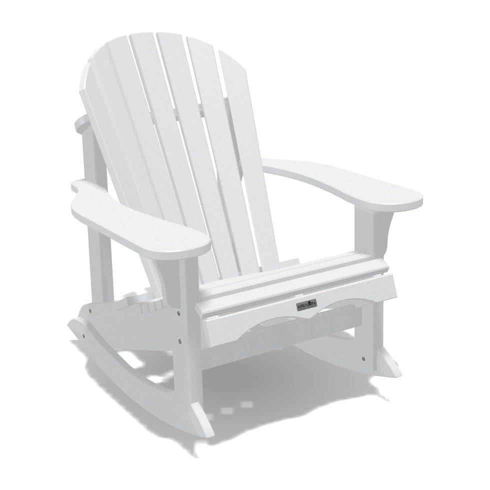 Adirondack Rocker Deluxe in White