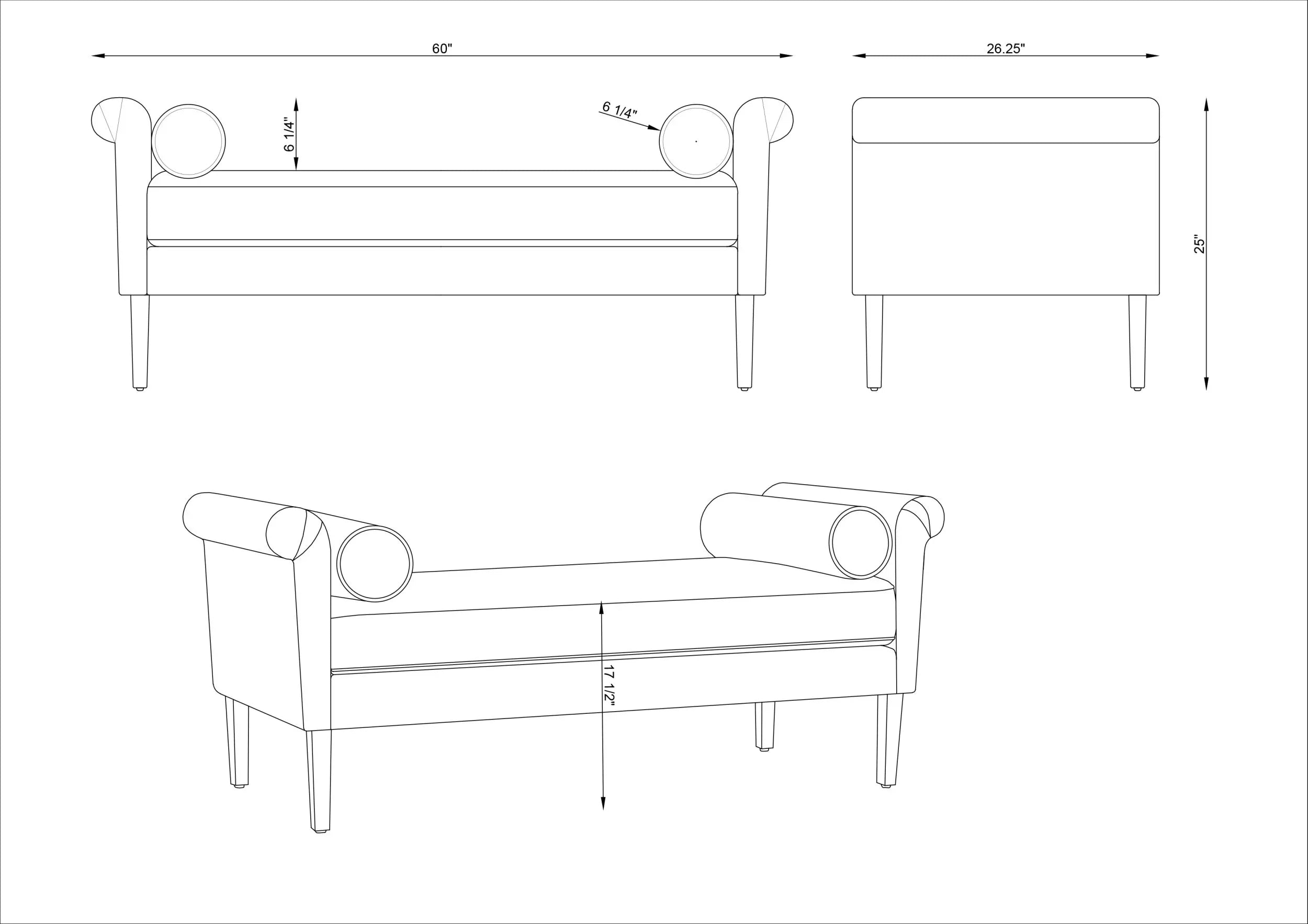 anes001_linedrawing. - McNabb Furniture