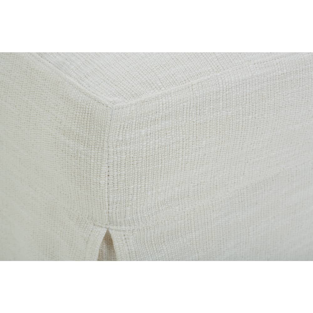Madeline Slipcovered Ottoman