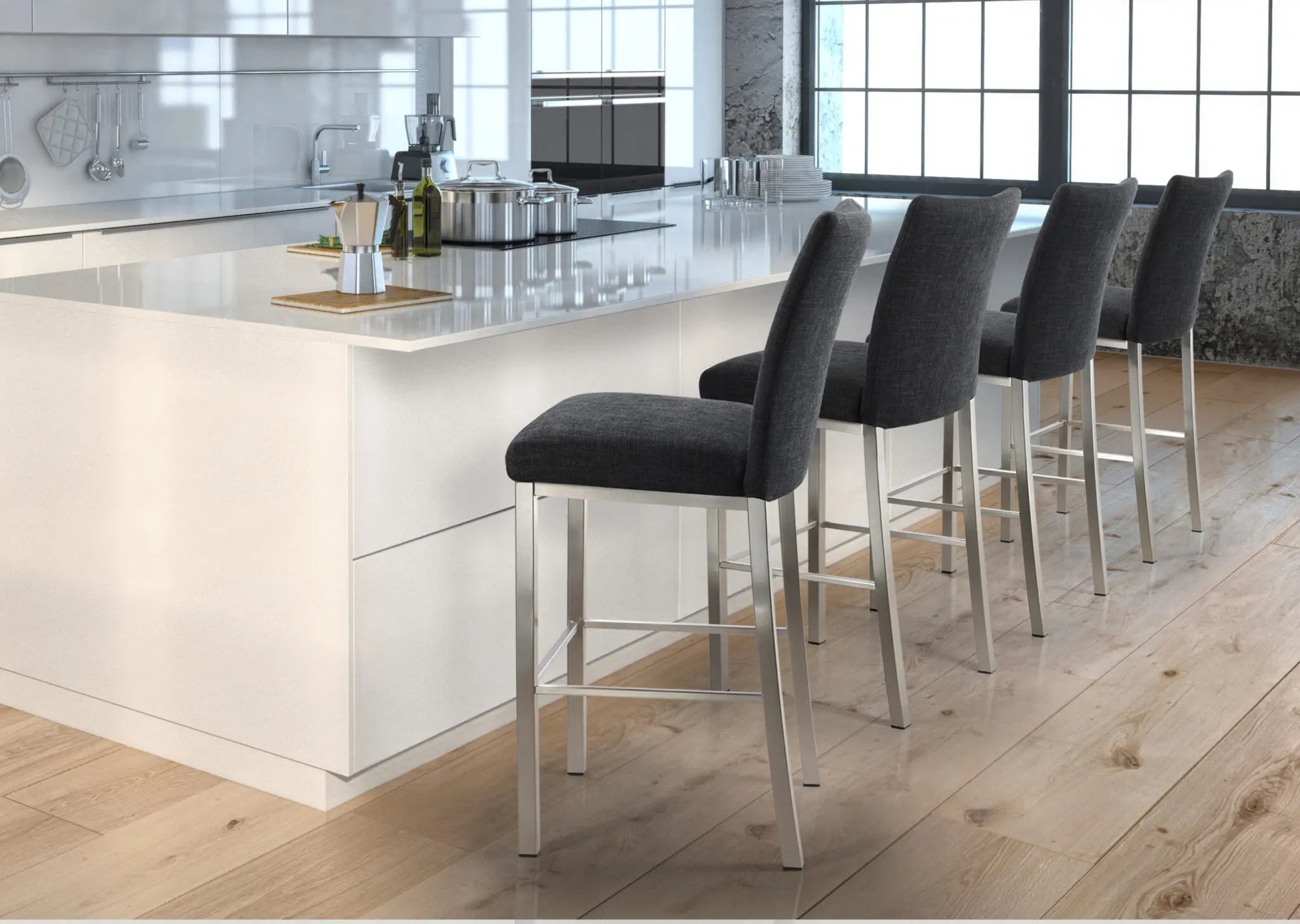 Biscaro Counter/Bar/Spectator height Stool