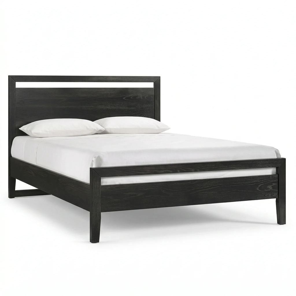 bloc-black-bed - McNabb Furniture