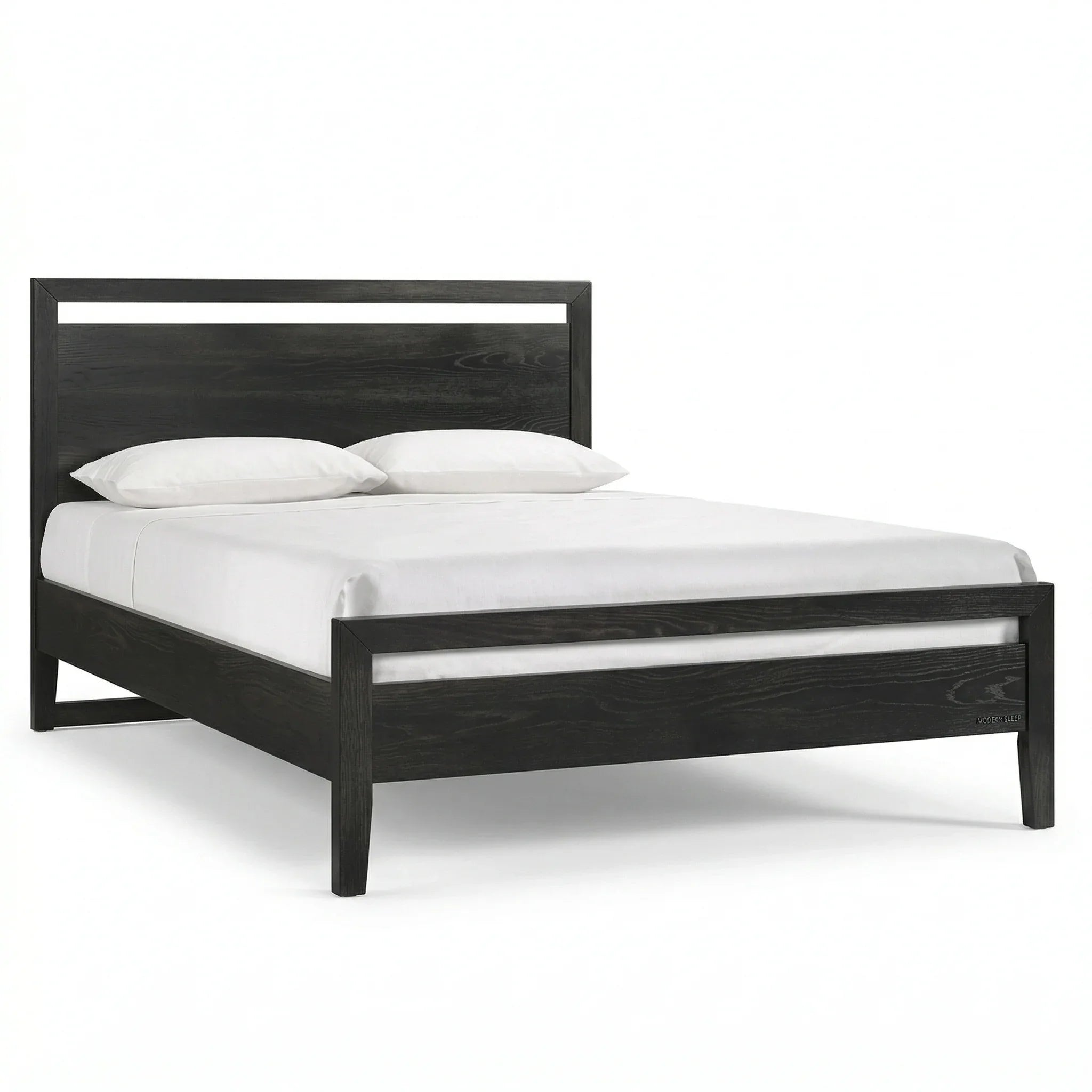 bloc-black-bed - McNabb Furniture