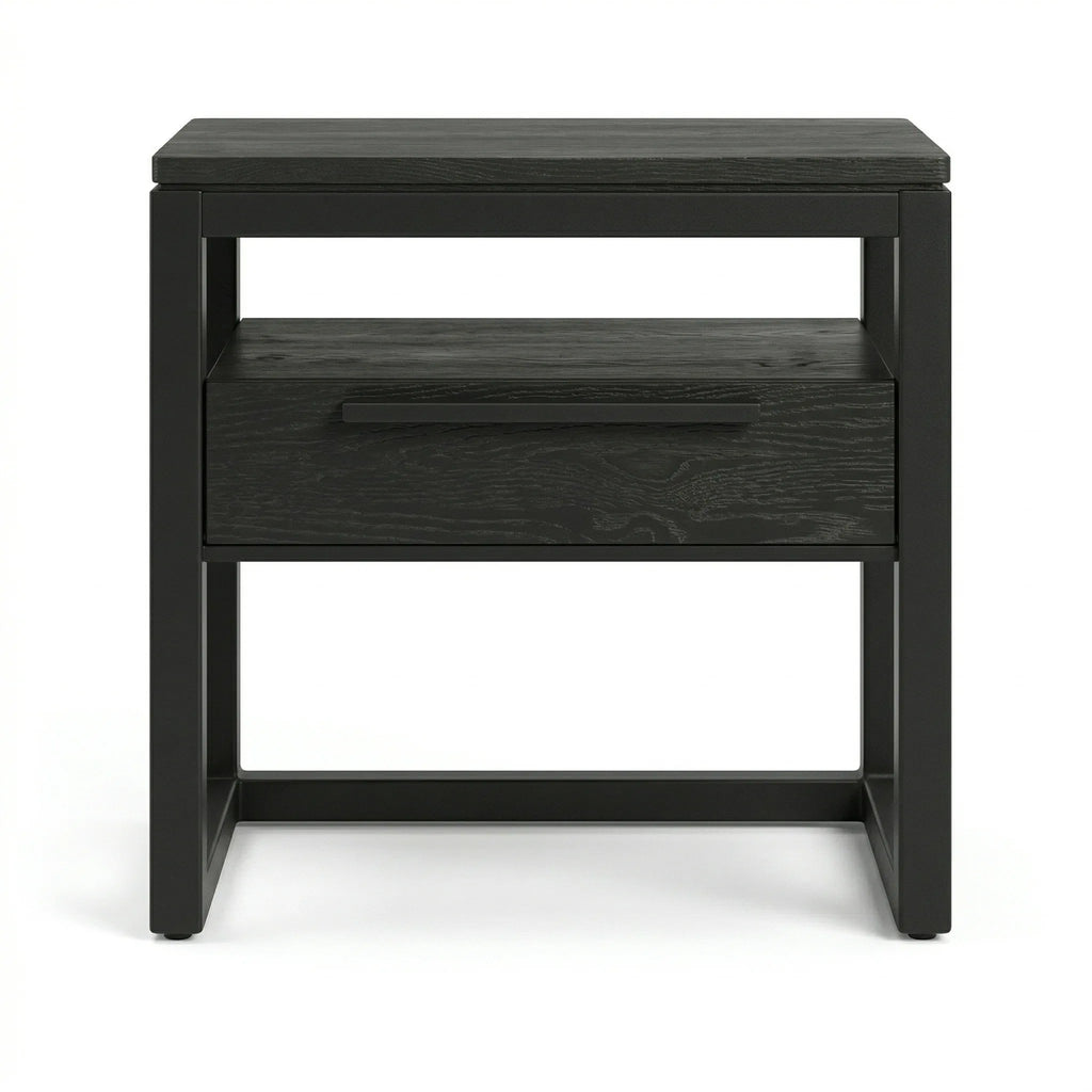 bloc-black-nightsstand - McNabb Furniture