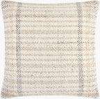 Amaya Pillow in Ivory / Mauve by Surya