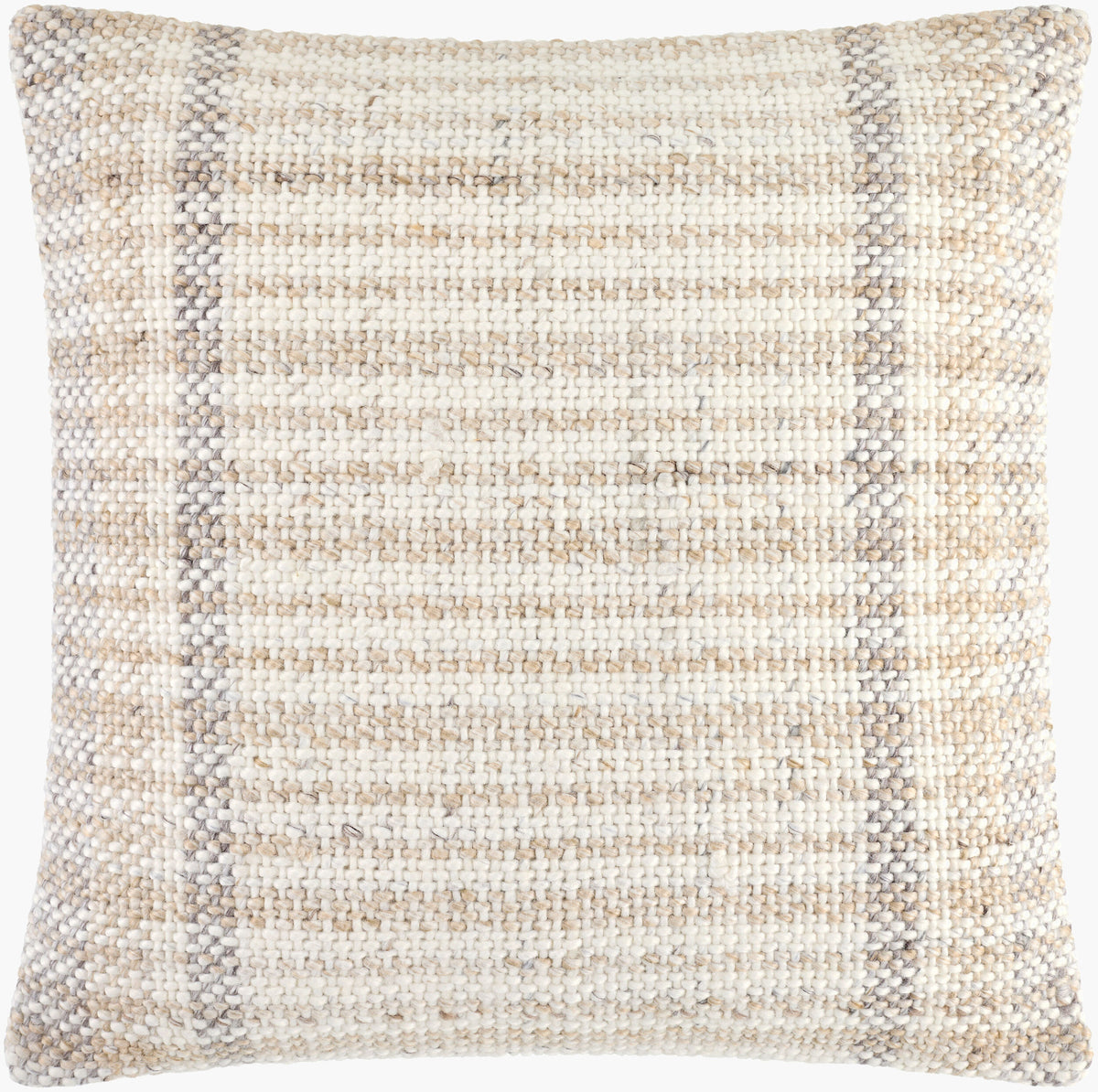 Amaya Pillow in Ivory / Mauve by Surya