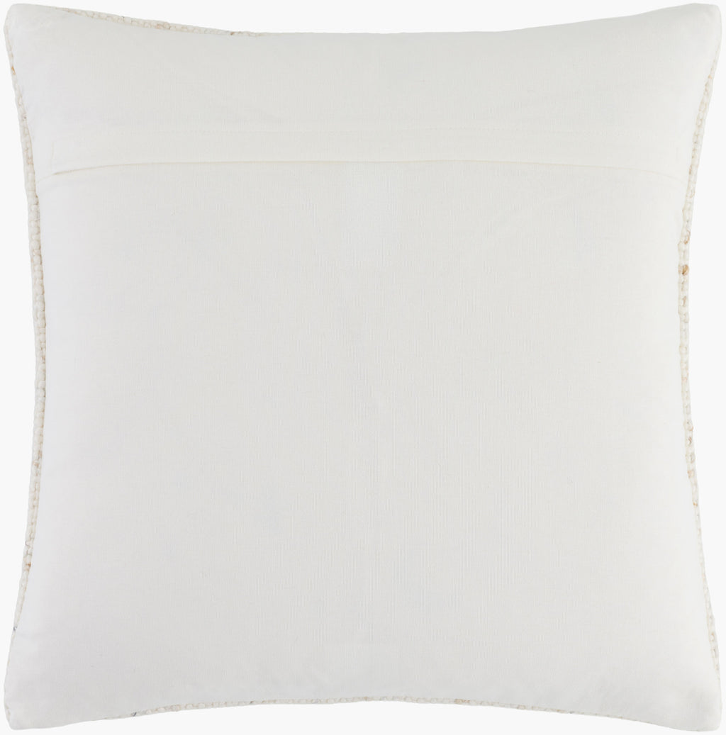 Amaya Pillow in Ivory by Surya - detail