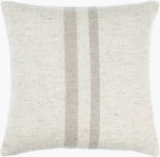 Brett Pillow in Light Grey by Surya