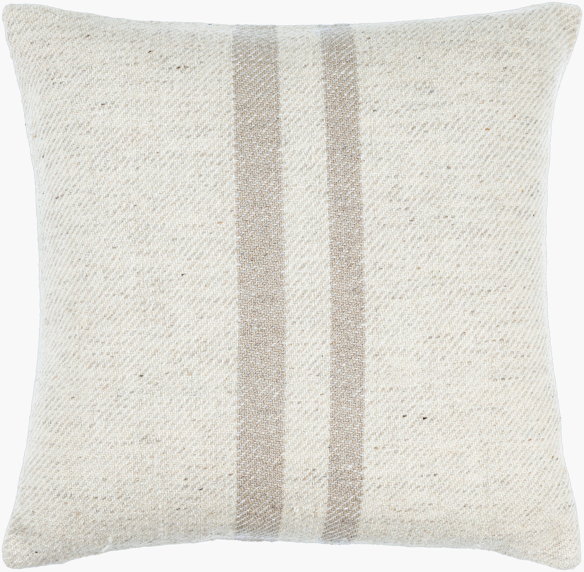 Brett Pillow in Light Grey by Surya