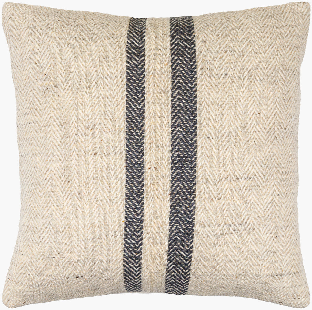 Brett Pillow in Beige / Charcoal by Surya