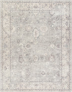 Davina Machine Woven Rug in Mauve Grey