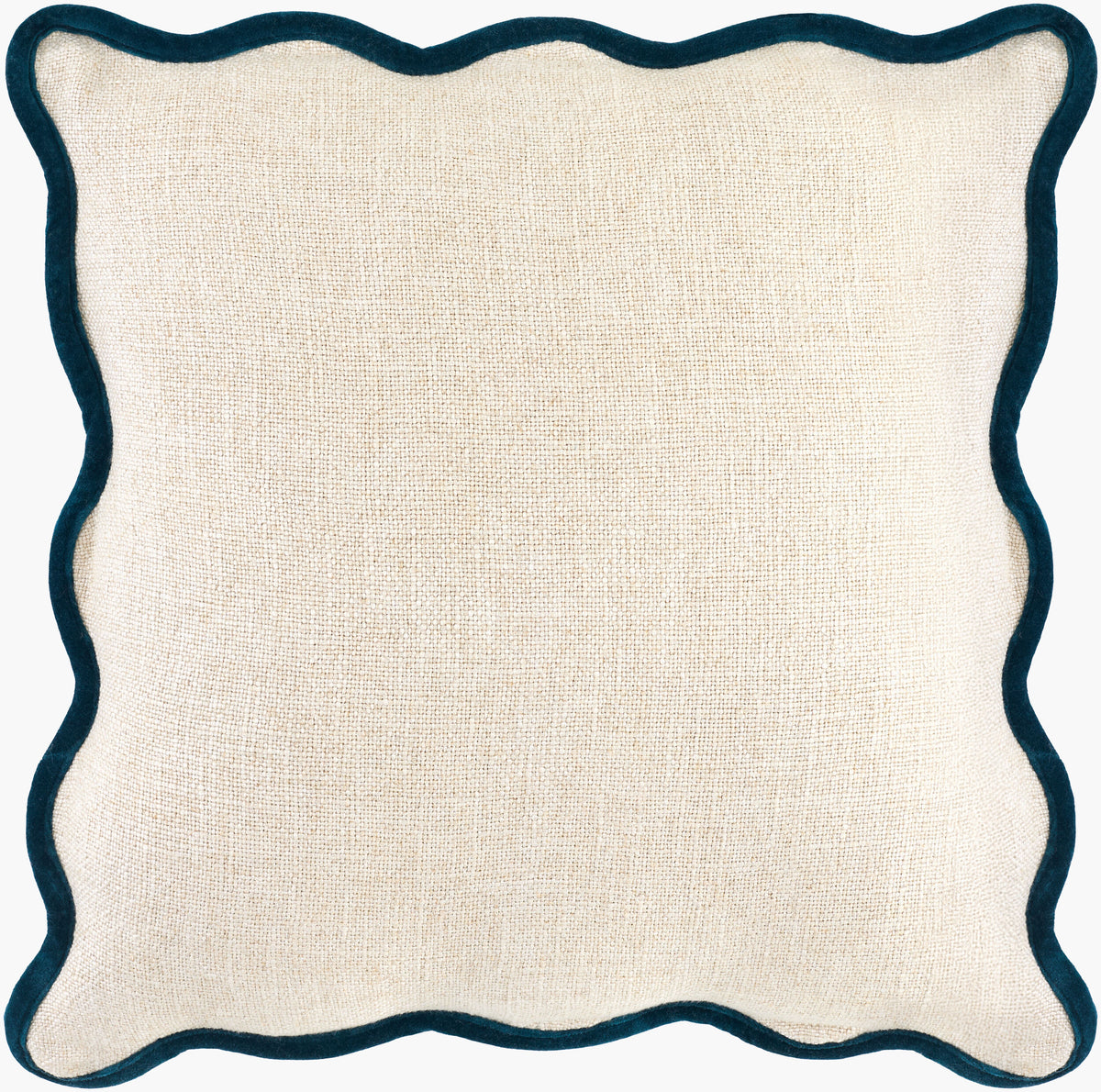 Caliza Pillow in Cream / Navy by Surya
