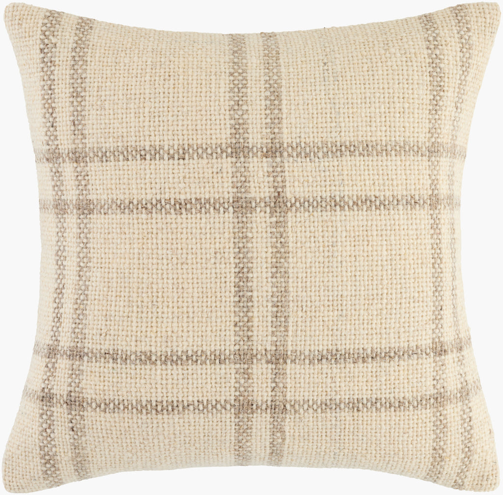 Ladera Pillow in Ivory / Taupe by Surya