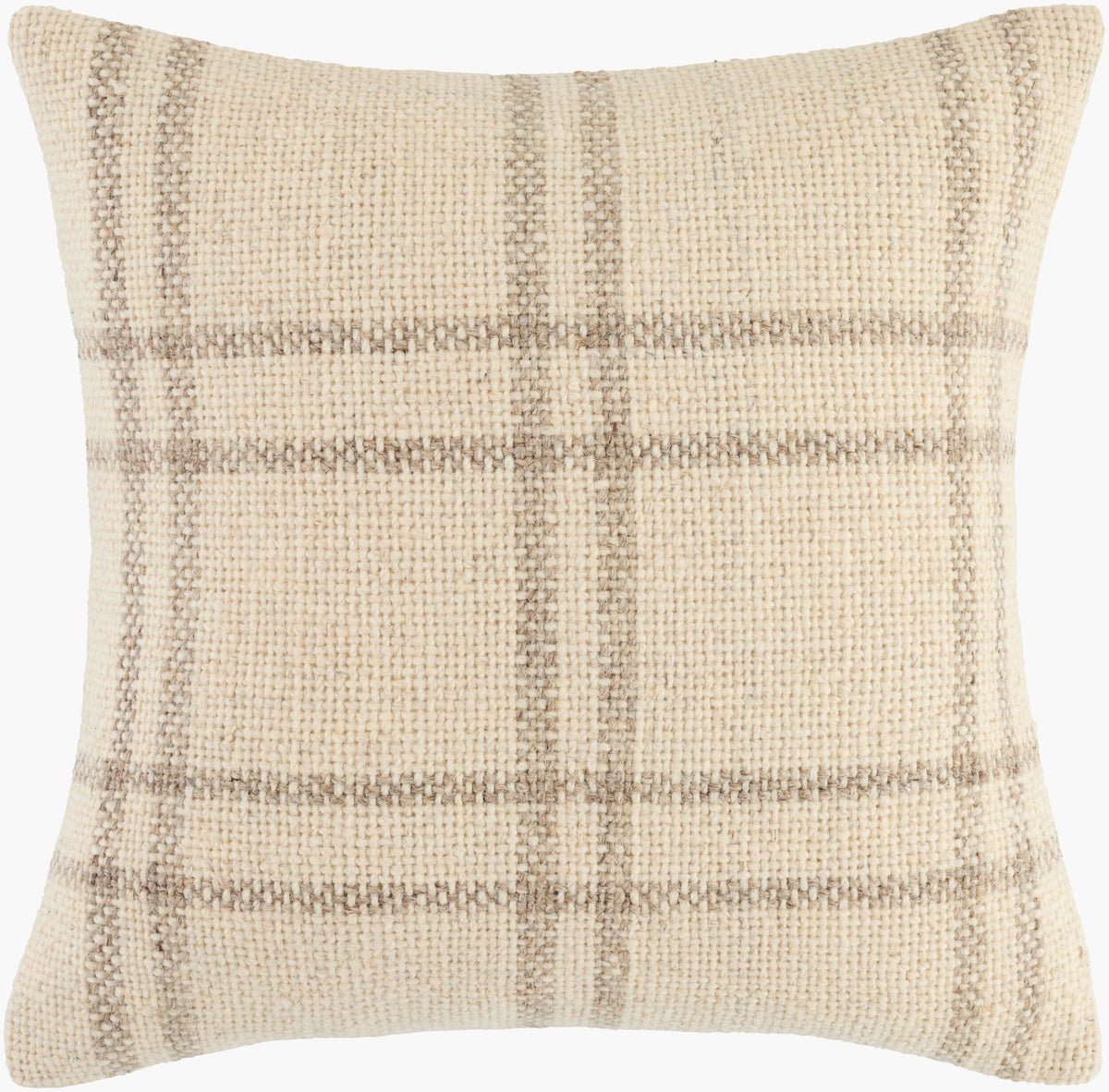 Ladera Pillow in Ivory / Taupe by Surya