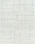 Moab Hand-Knotted Wool Rug in Ivory / Grey